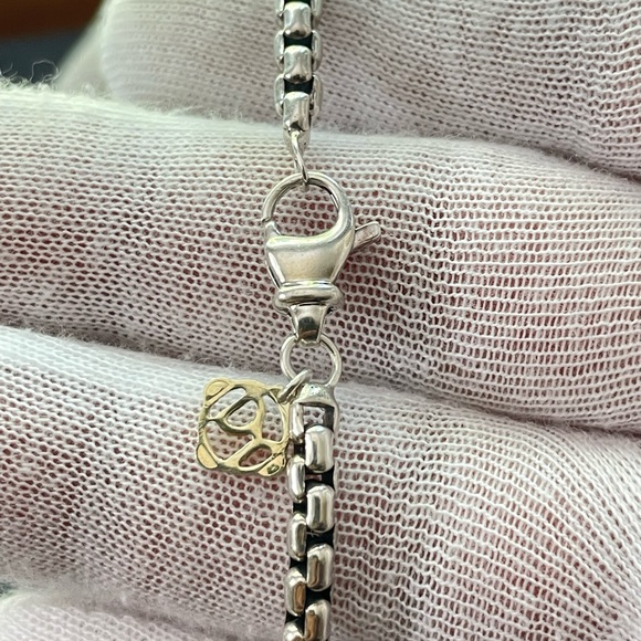 David Yurman Albion Pendant Necklace with Lemon Citrine 18" - Picture 2 of 10